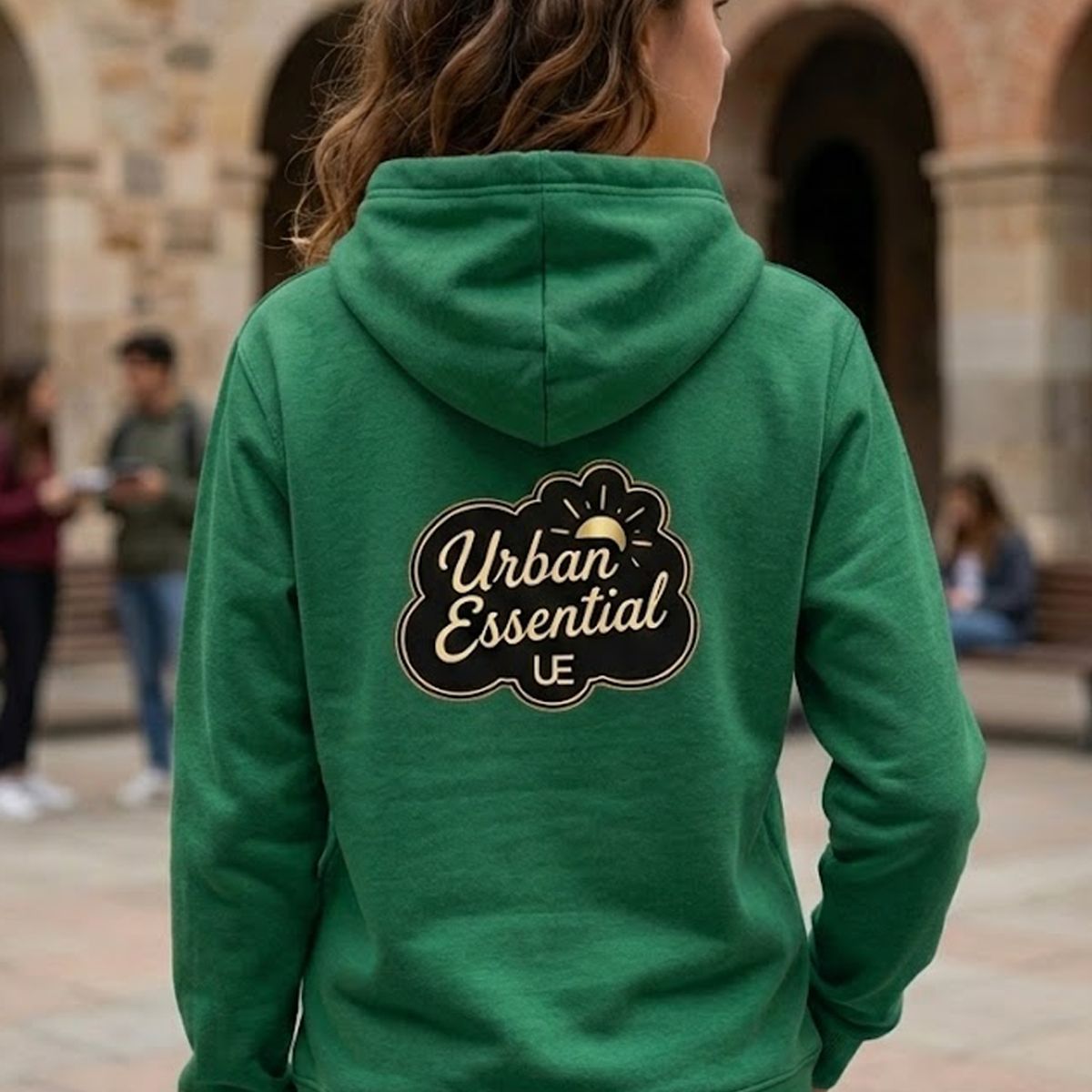 URBAN ESSENTIAL - POLERON CANGURO - URBAN ESSENTIAL SUNNY