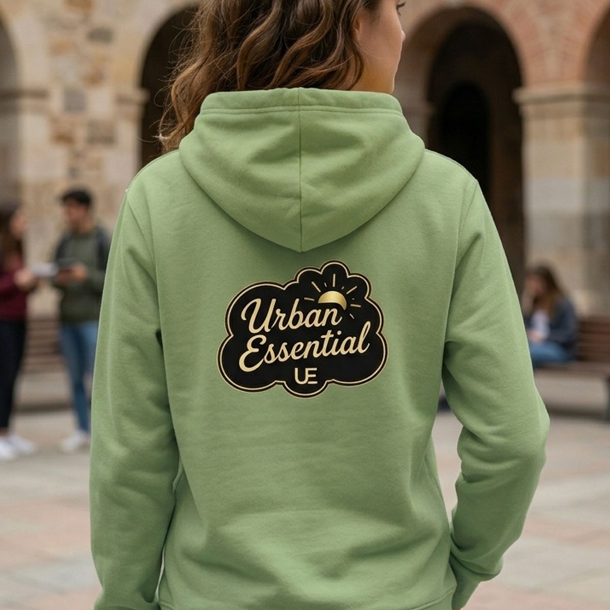 URBAN ESSENTIAL - POLERON CANGURO - URBAN ESSENTIAL SUNNY