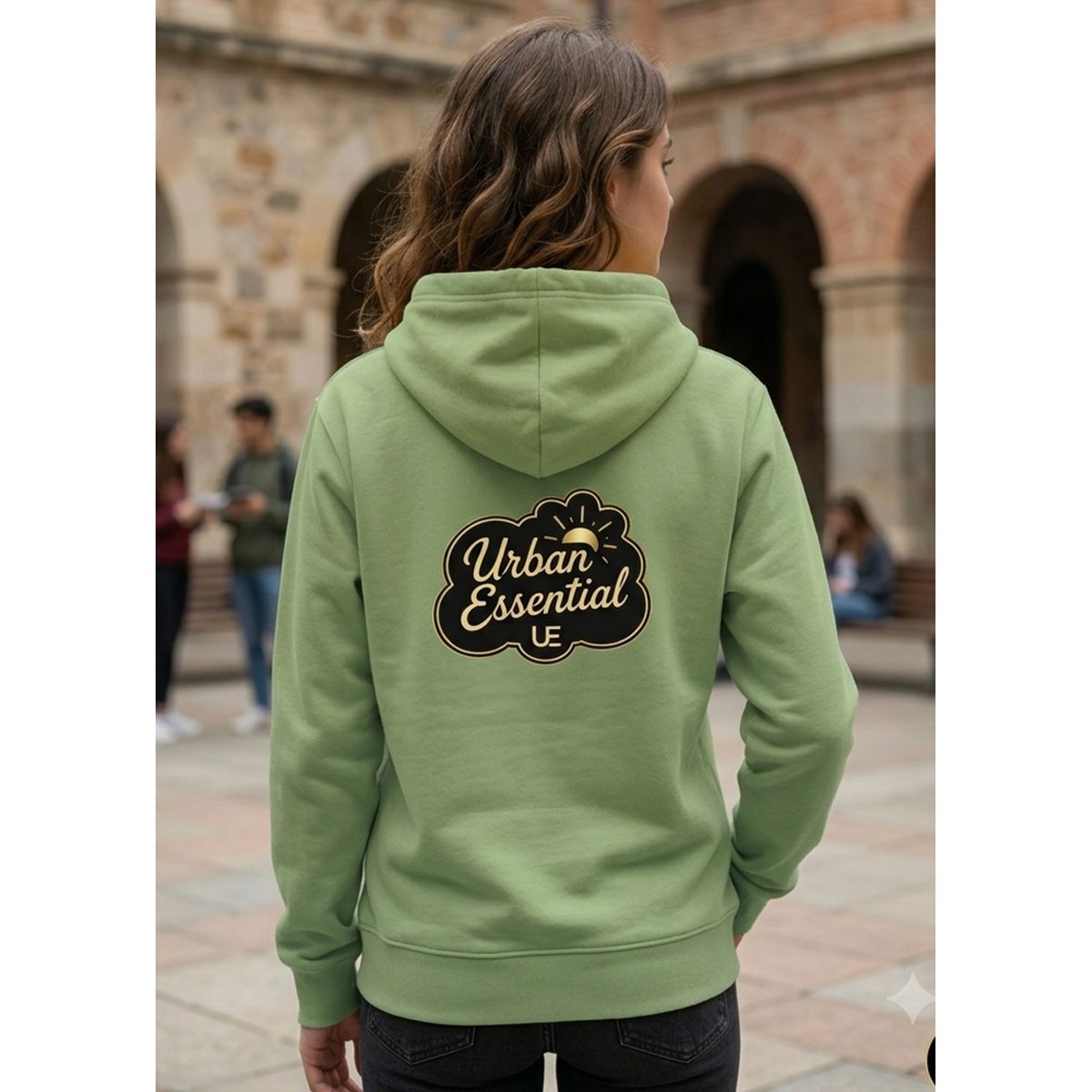 URBAN ESSENTIAL - POLERON CANGURO - URBAN ESSENTIAL SUNNY