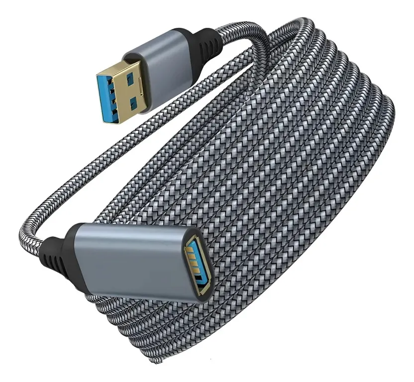 GENERICO Cable Extensión Usb 3.0 Macho Hembra 1mt 5gbs