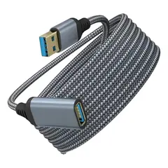 GENERICO - Cable Extensión Usb 3.0 Macho Hembra 1mt 5gbs