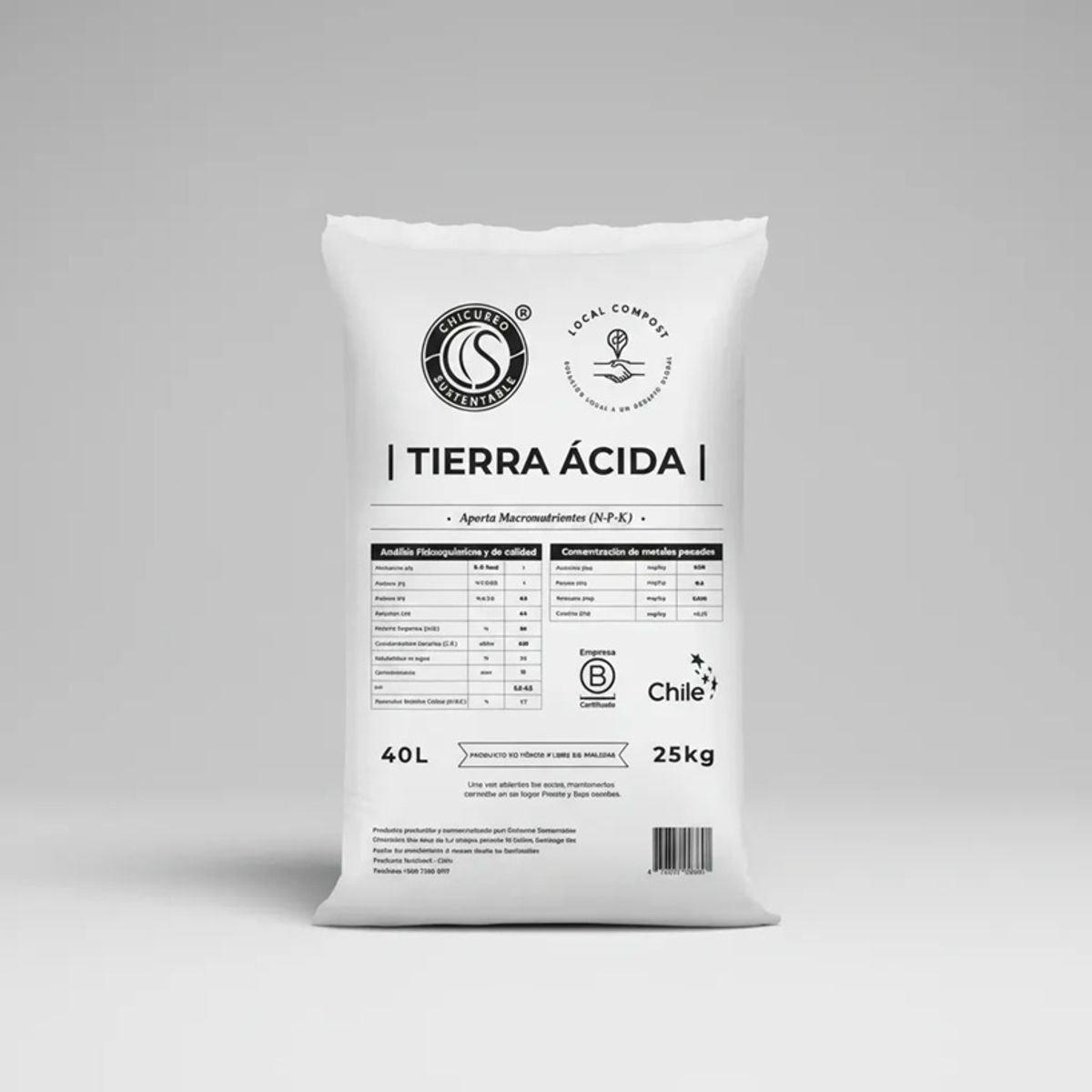 GENERICO - TIERRA ACIDA 40 LITROS