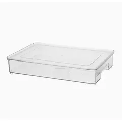 GENERICO - Caja de almacenamiento transparente para refrigerador