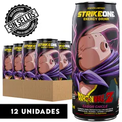 STRIKE ONE - Bebida Energetica Strikeone Dragon Ball Z Majimbu - Chicle 12u
