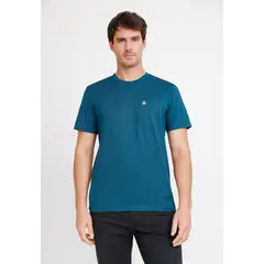 ORIGINAL PENGUIN - Polera Hombre Manga Corta Algodón Pima Pete Verde
