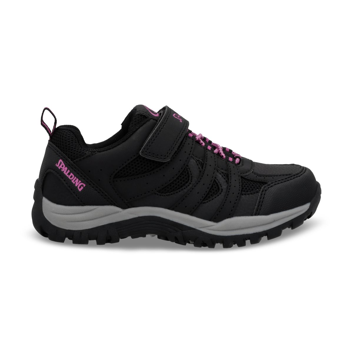 SPALDING - ZAPATOS OUTDOOR ARROW KIDS BLACK-PINK