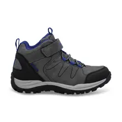 SPALDING - ZAPATOS OUTDOOR AKON KIDS GRIS - AZUL