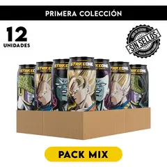 STRIKE ONE - Bebida Energética StrikeOne Dragon Ball Z Mix Pack 12u Edicion 1