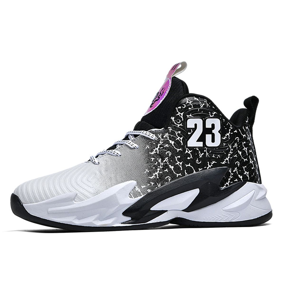 DANWEILE - Unisexo Zapatos de baloncesto  ligeros, transpirables, antideslizantes