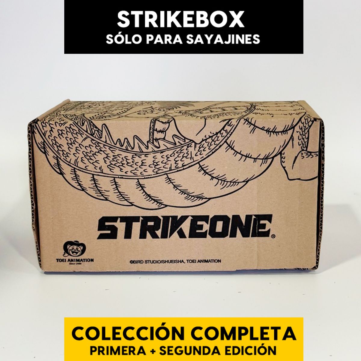 STRIKE ONE - Caja Regalo Dragon Ball Z - Bebida Energética 8 Unidades