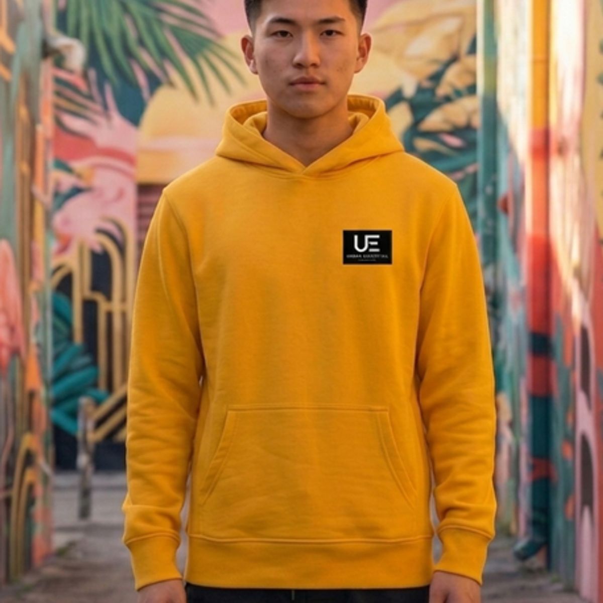 URBAN ESSENTIAL - POLERON CANGURO - STREETWEAR COLLECTION