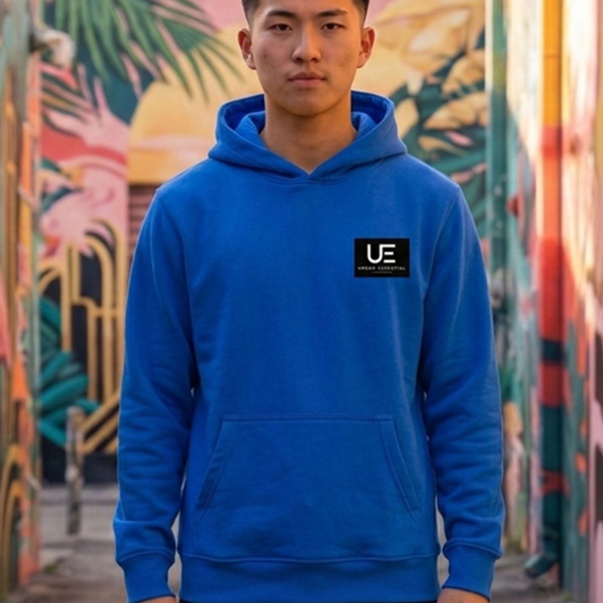 URBAN ESSENTIAL - POLERON CANGURO - STREETWEAR COLLECTION