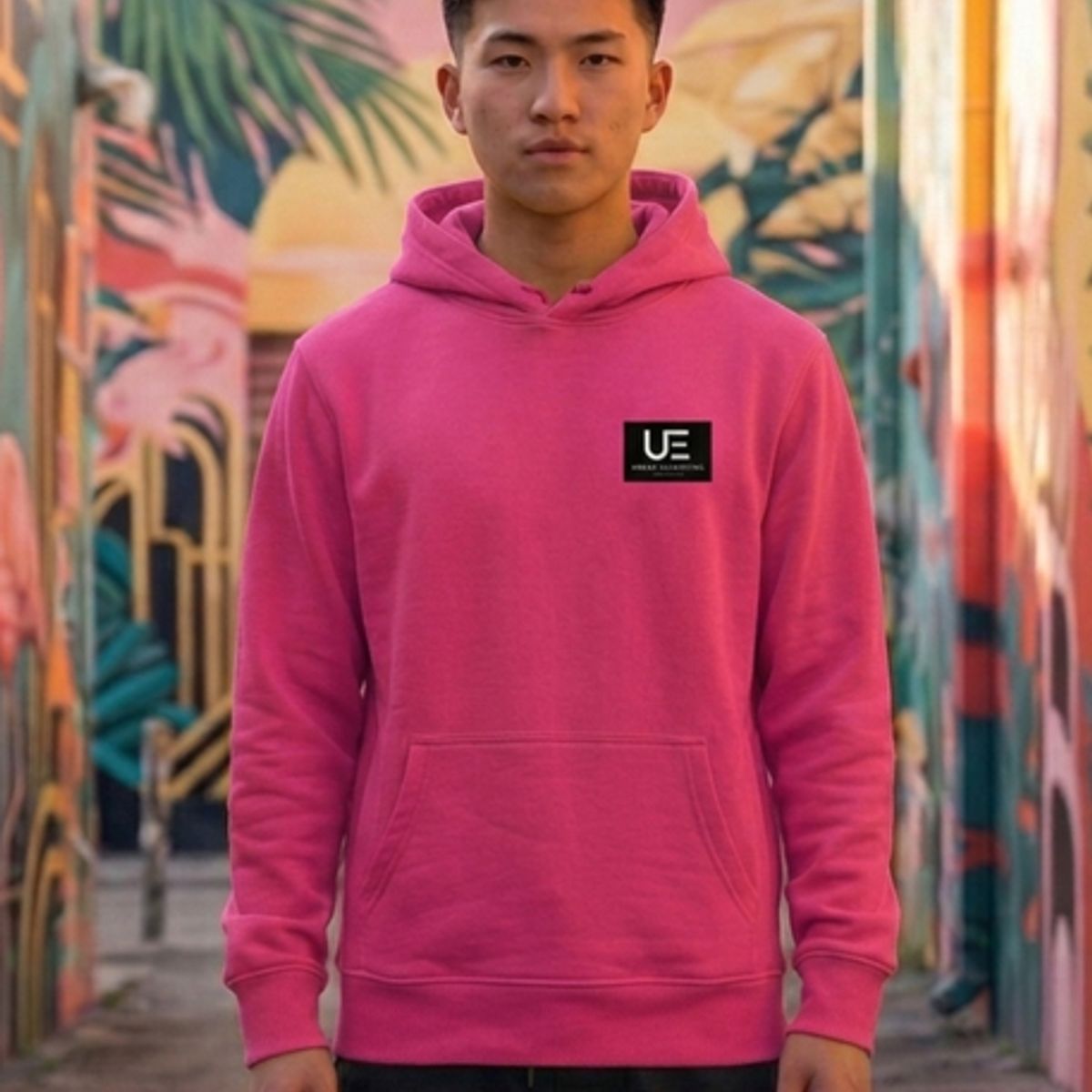 URBAN ESSENTIAL - POLERON CANGURO - STREETWEAR COLLECTION