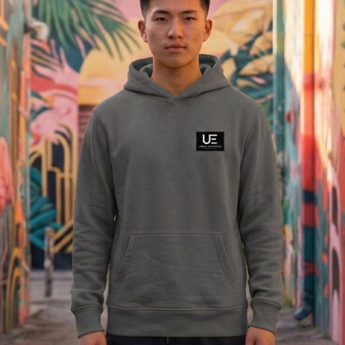 URBAN ESSENTIAL - POLERON CANGURO - STREETWEAR COLLECTION