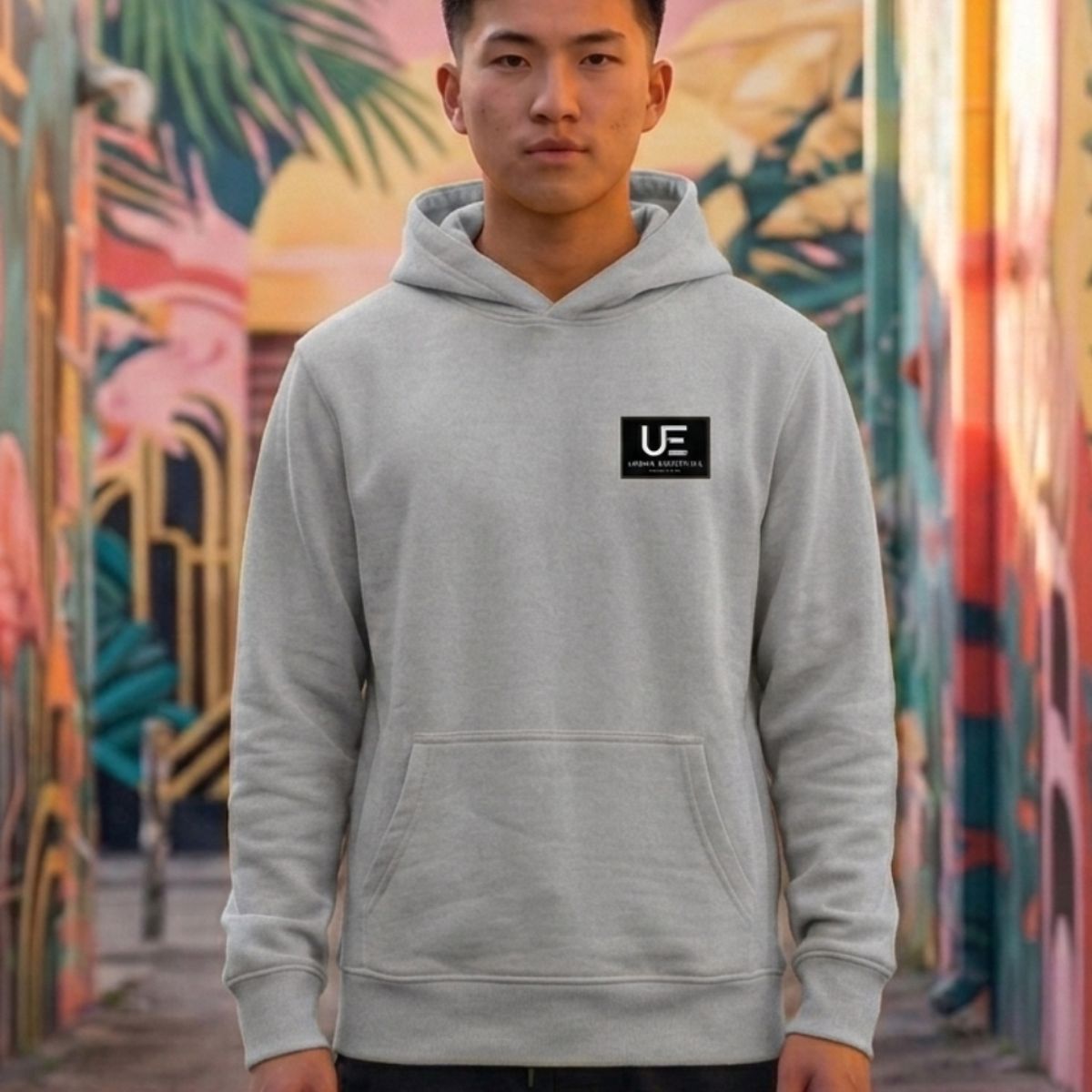 URBAN ESSENTIAL - POLERON CANGURO - STREETWEAR COLLECTION
