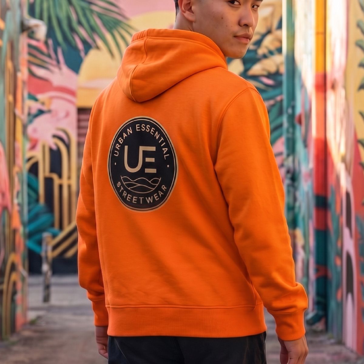URBAN ESSENTIAL - POLERON CANGURO - STREETWEAR COLLECTION