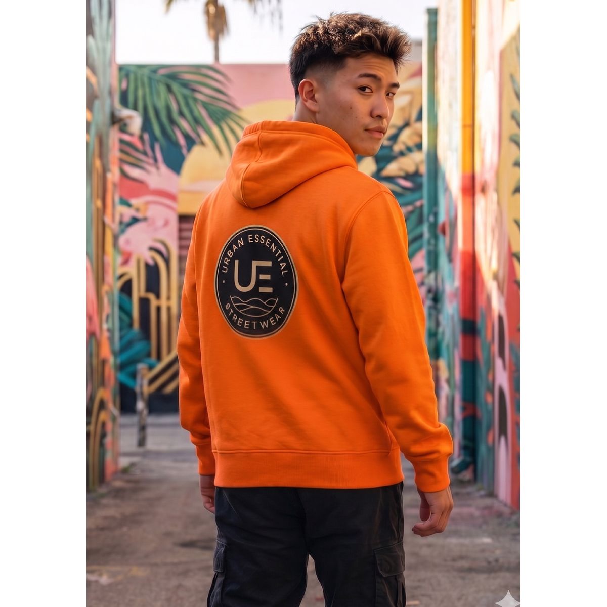 URBAN ESSENTIAL - POLERON CANGURO - STREETWEAR COLLECTION