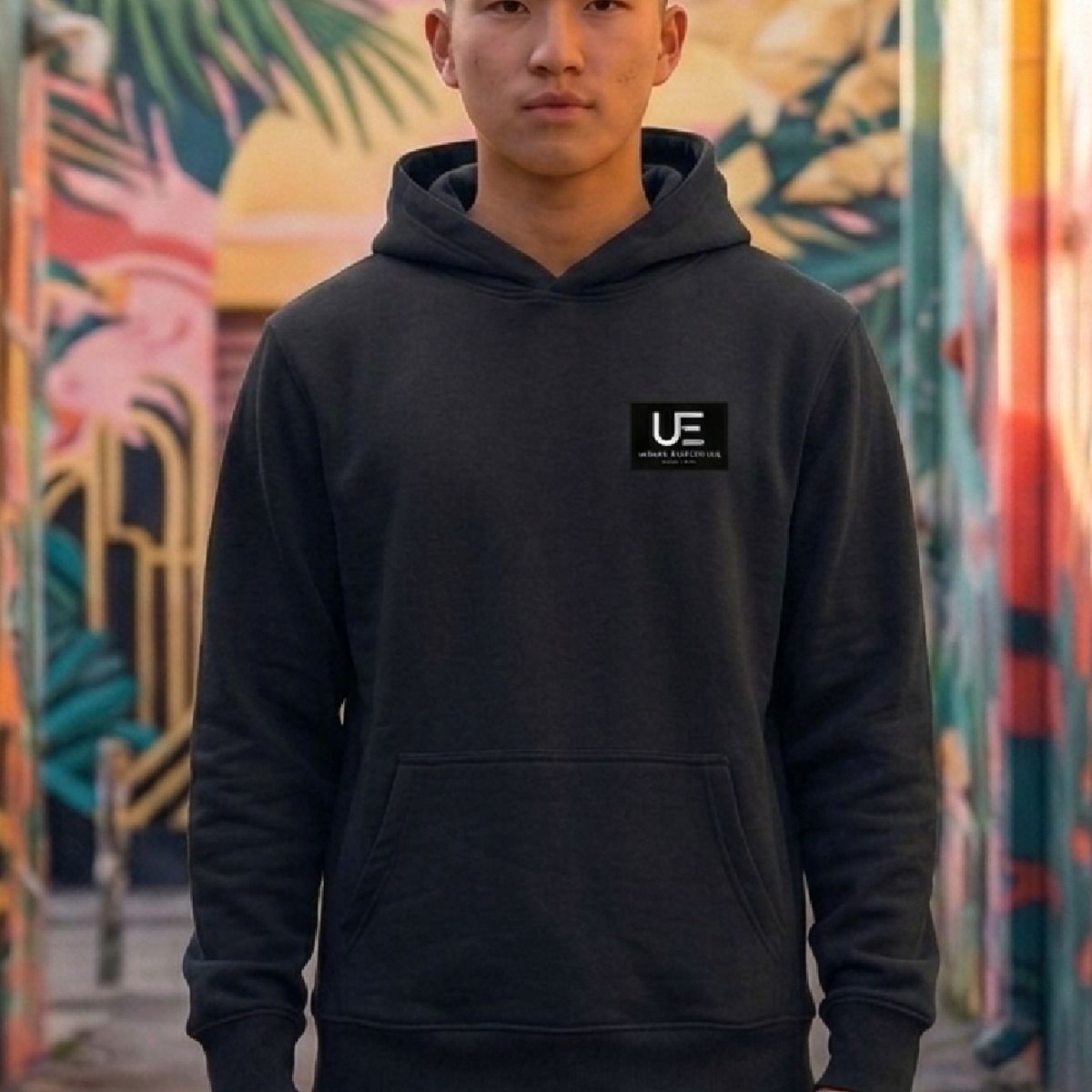 URBAN ESSENTIAL - POLERON CANGURO - STREETWEAR COLLECTION