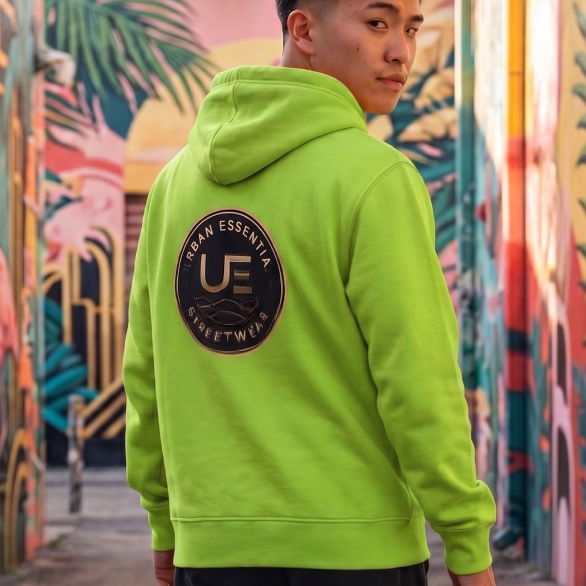 URBAN ESSENTIAL - POLERON CANGURO - STREETWEAR COLLECTION