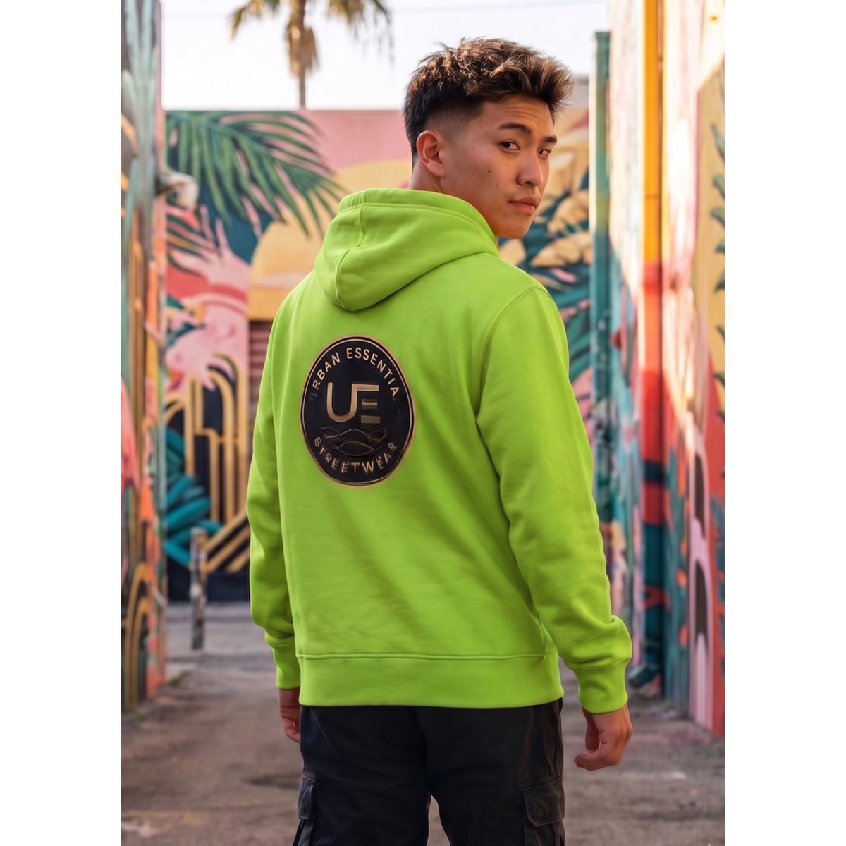 URBAN ESSENTIAL - POLERON CANGURO - STREETWEAR COLLECTION