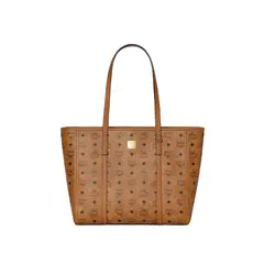 MCM - CARTERA MUJER VISETOS CAFÉ