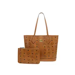 MCM - CARTERA MUJER VISETOS CAFÉ