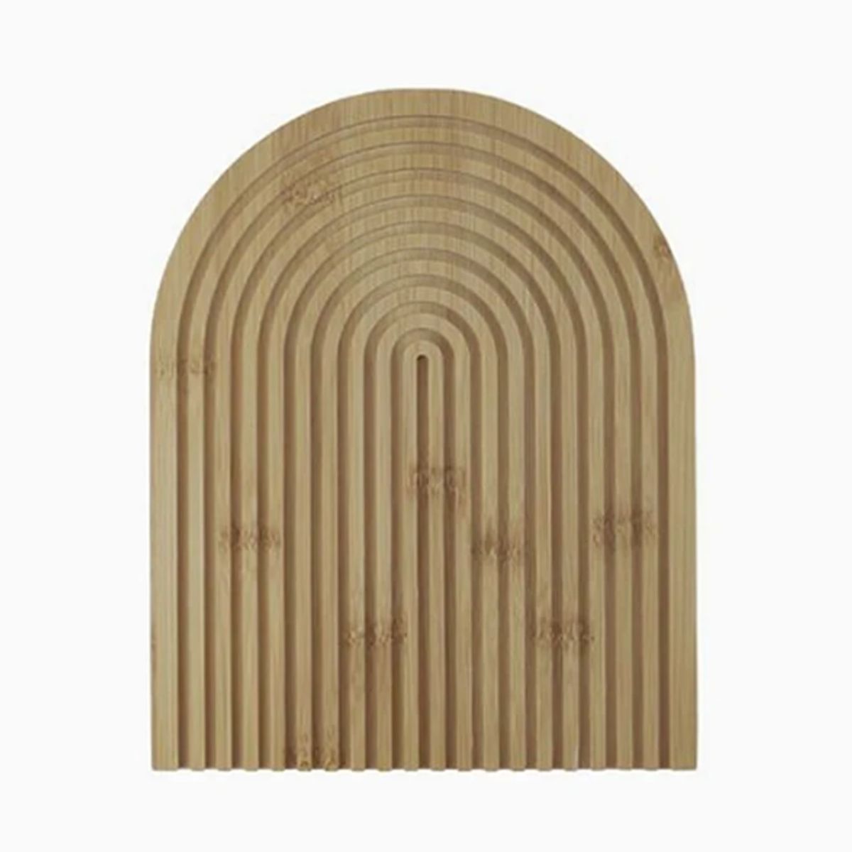 GENERICO - Bandeja de bambú decorativa – 32 × 23 cm