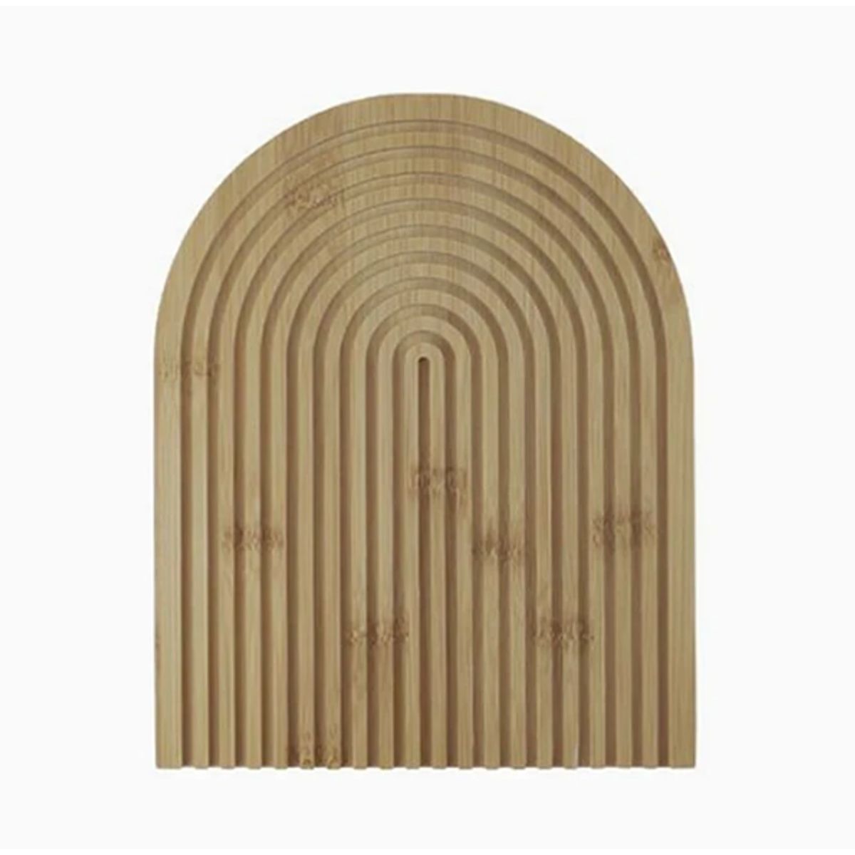 GENERICO - Bandeja de bambú decorativa – 32 × 23 cm