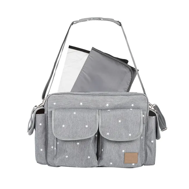 INFANTI - Bolso Maternal Cambiador Sophie Estrellas Tote Infanti