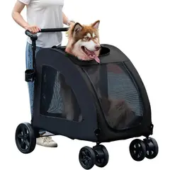 KUANGYE - Coche Transportador De Mascotas Plegable