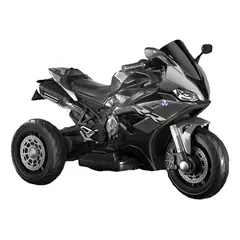 U BUY - Motos Eléctricas para Niños Infantiles Tres Ruedas Gris
