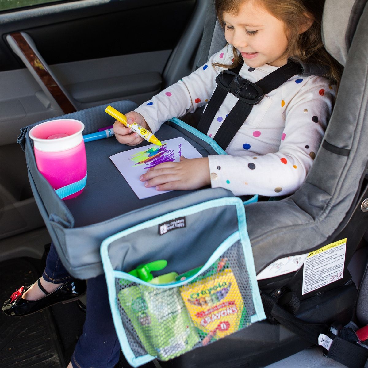 JL CHILDRESS - Bandeja De Viaje 3 En 1 Y Soporte Para Tablet Jl Childress