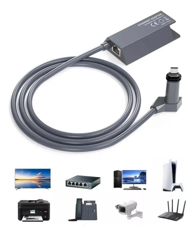 GENERICO Adaptador Ethernet para Internet Satelital Starlink Gen 2