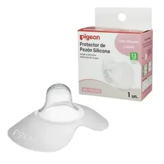 PIGEON - Pezoneras Silicona Protector Pezon Lactancia M 13mm