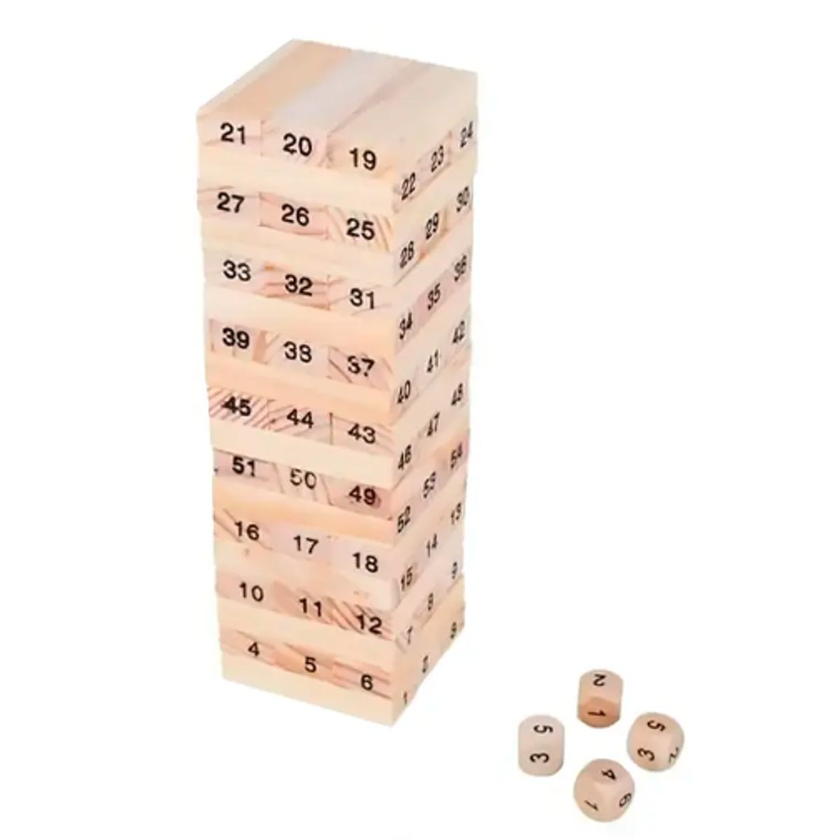 GENERICO - Juguete de Madera Juego De Mesa 54 Pcs