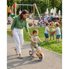 GENERICO - Bicicleta de Entrenamiento para Niños, Sin Pedales, Ajustable B2