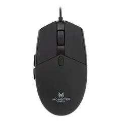 MONSTER GAMES - MOUSE GAMER MONSTER TIDE 3200DPI 5 BOTONES NEGRO