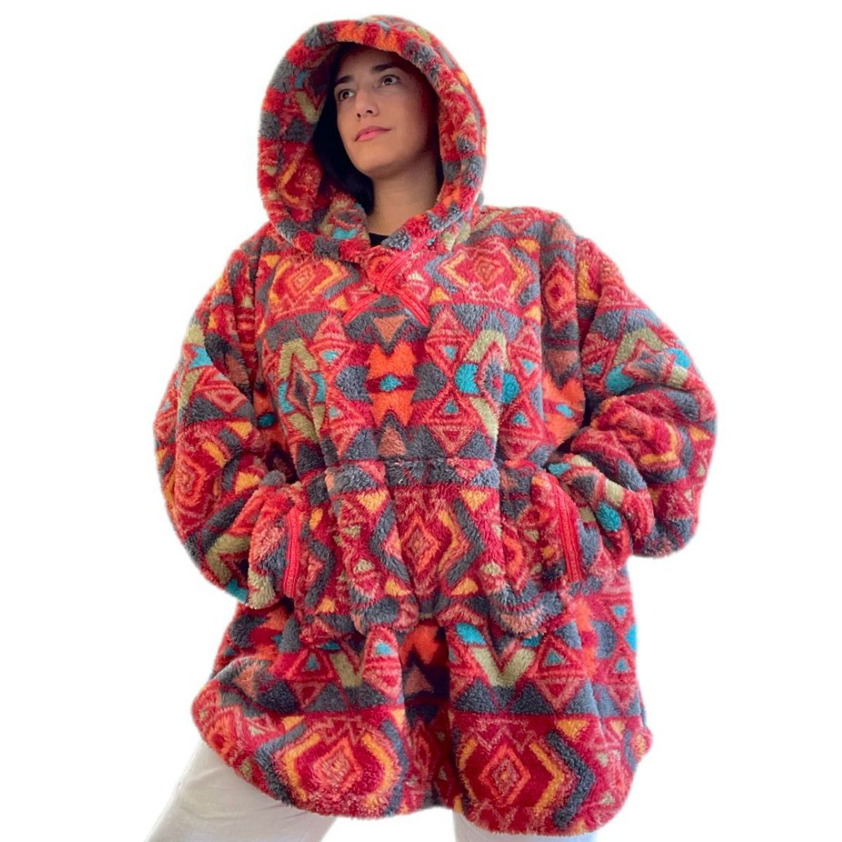 UNICO DISEÑO - Polerón Unisex Polar Oversize