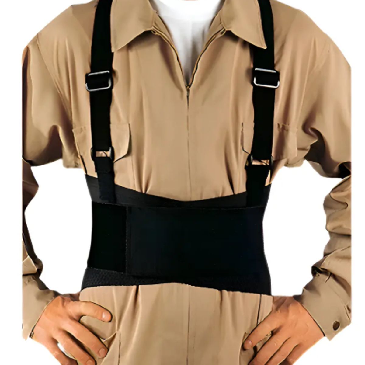 BLUNDING - FAJA LABORAL LUMBAR, LIBRE DE LATEX BLUNDING, TALLA XL