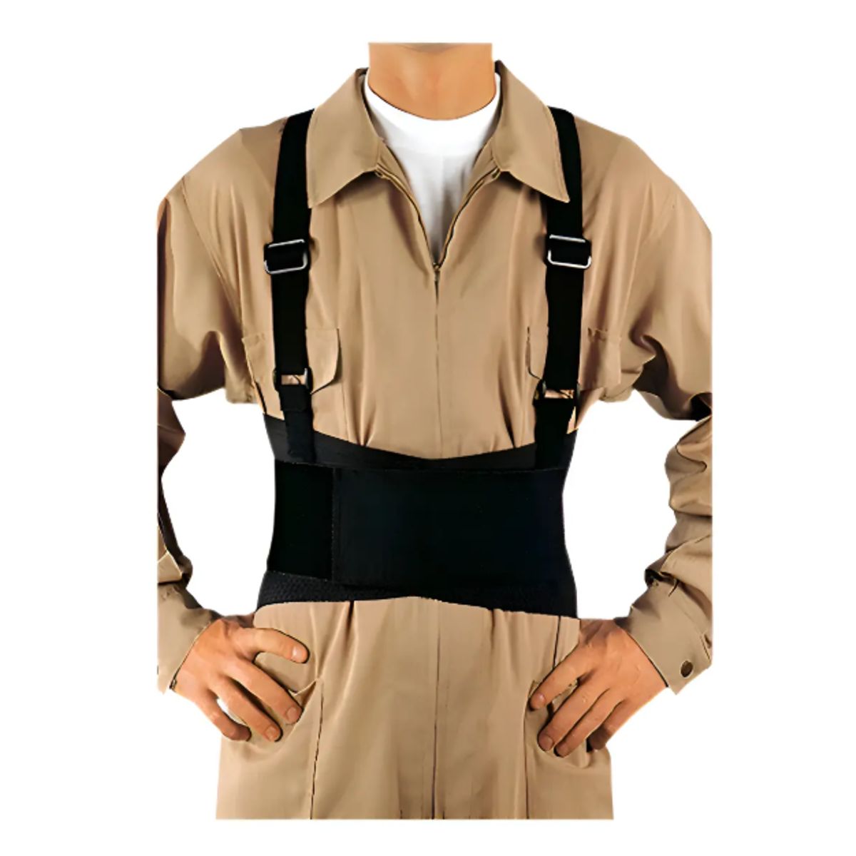 BLUNDING - FAJA LABORAL LUMBAR, LIBRE DE LATEX BLUNDING, TALLA XL