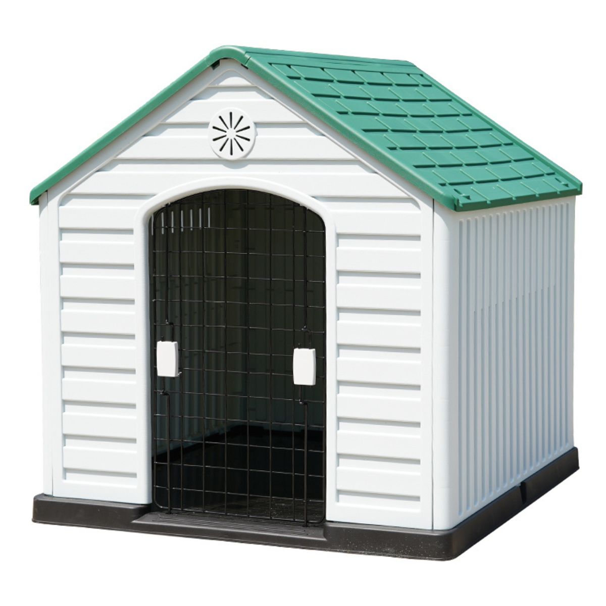 GENERICO - Casa de perro 98x90x96cm verde casa viva