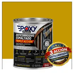 EPOXY - Anticorrosivo Profesional 3 en 1 - Directo sobre Óxido - 1-16 GALÓN - AMARILLO OCRE