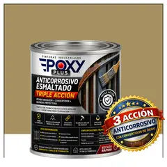 EPOXY - Anticorrosivo Profesional 3 en 1 - Directo sobre Óxido - 1-16 GALÓN - BEIGE PERLADO