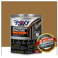 EPOXY - Anticorrosivo Profesional 3 en 1 - Directo sobre Óxido - 1-16 GALÓN - ORO PERLADO