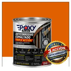 EPOXY - Anticorrosivo Profesional 3 en 1 - Directo sobre Óxido - 1-16 GALÓN - NARANJA PROFUNDO