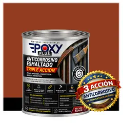 EPOXY - Anticorrosivo Profesional 3 en 1 - Directo sobre Óxido - 1-16 GALÓN - NARANJA PERLADO