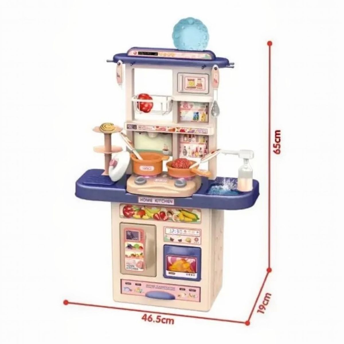 GENERICO - Cocina Infantil De Juguete con Accesorios 65CM