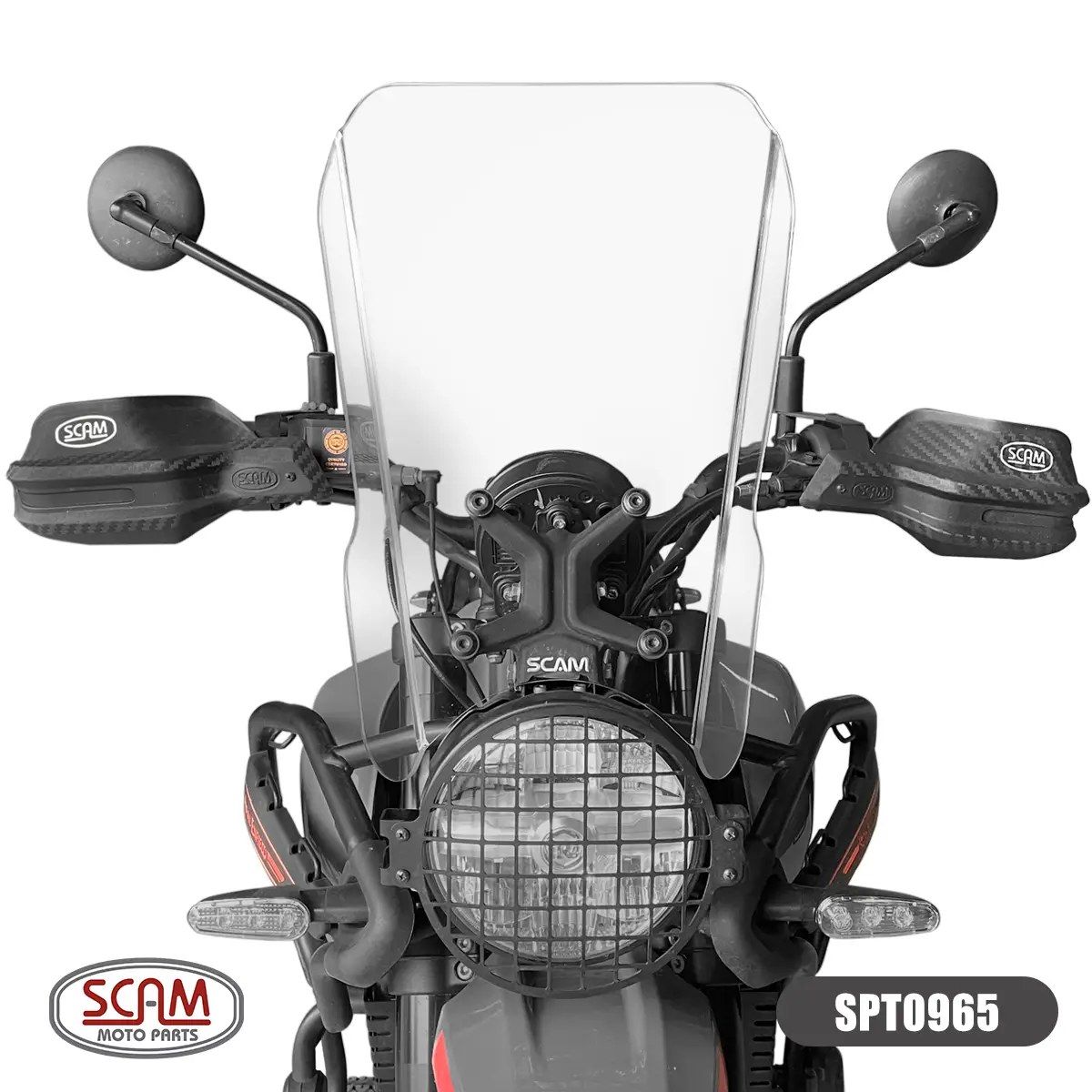 GENERICO - Parabrisas alto para Royal Enfield Himalayan 450