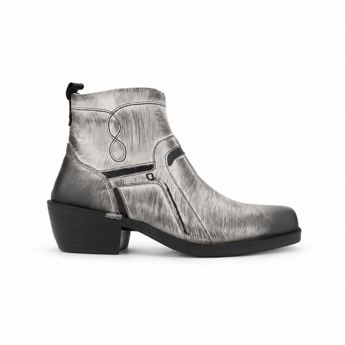 FERRACINI - Botin Hombre Blanco/Negro Casual Ferracini 8986