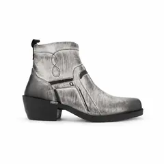FERRACINI - Botin Hombre 8986 New Country Blanco/Negro Casual